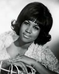 Aretha Franklin - Portrait photograph