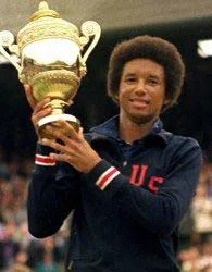 Arthur Ashe - Portrait photograph