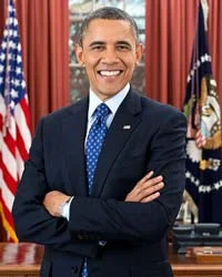 Barack Obama - Portrait photograph