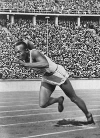 Jesse Owens - Portrait photograph
