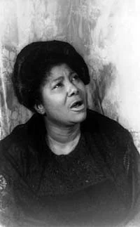 Mahalia Jackson - Portrait photograph